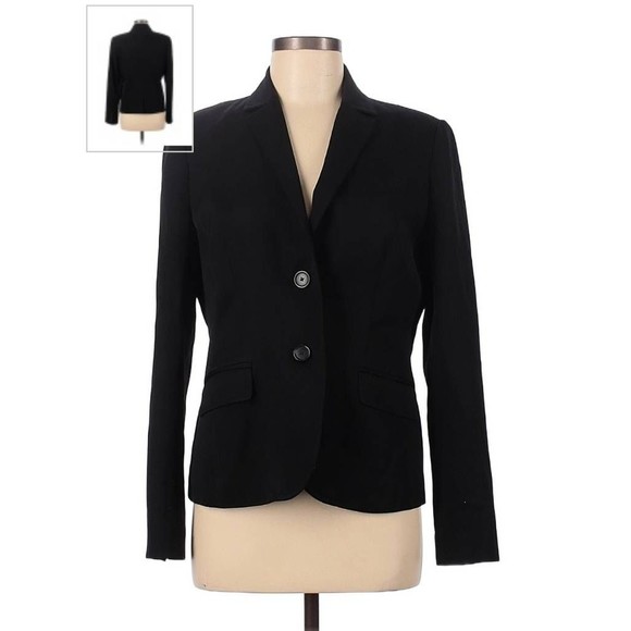J. Crew Jackets & Coats J Crew Womens Suit Jacket Blazer Black Wool